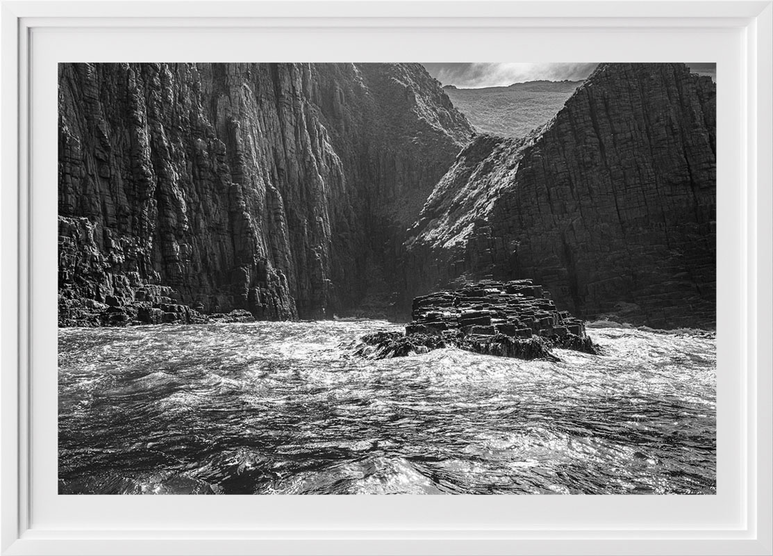 Earth Movement print in frame